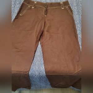 Larry Lavine  brown slacks.